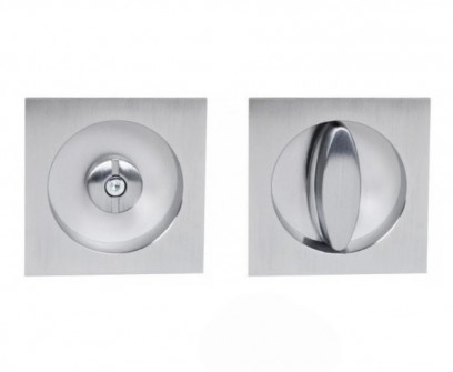 AGB B019300232 SCIV Q1 KIT KNOB BUTT FING PULL 40-48MM SQUARE PRIVACY