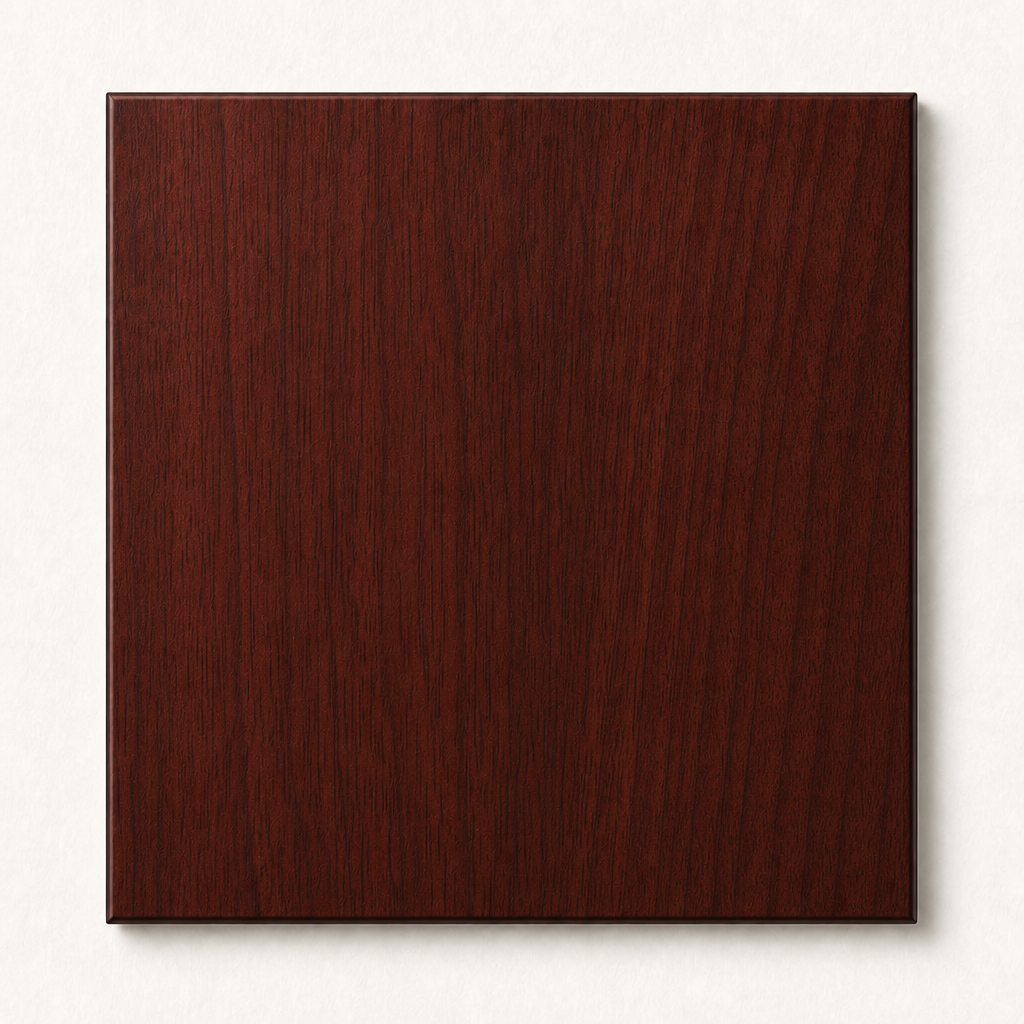 Royal Mahogany interior door finish swatch